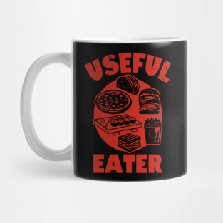 Useful Eater Funny Retro Vintage Foodie Junk Food Meme Mug